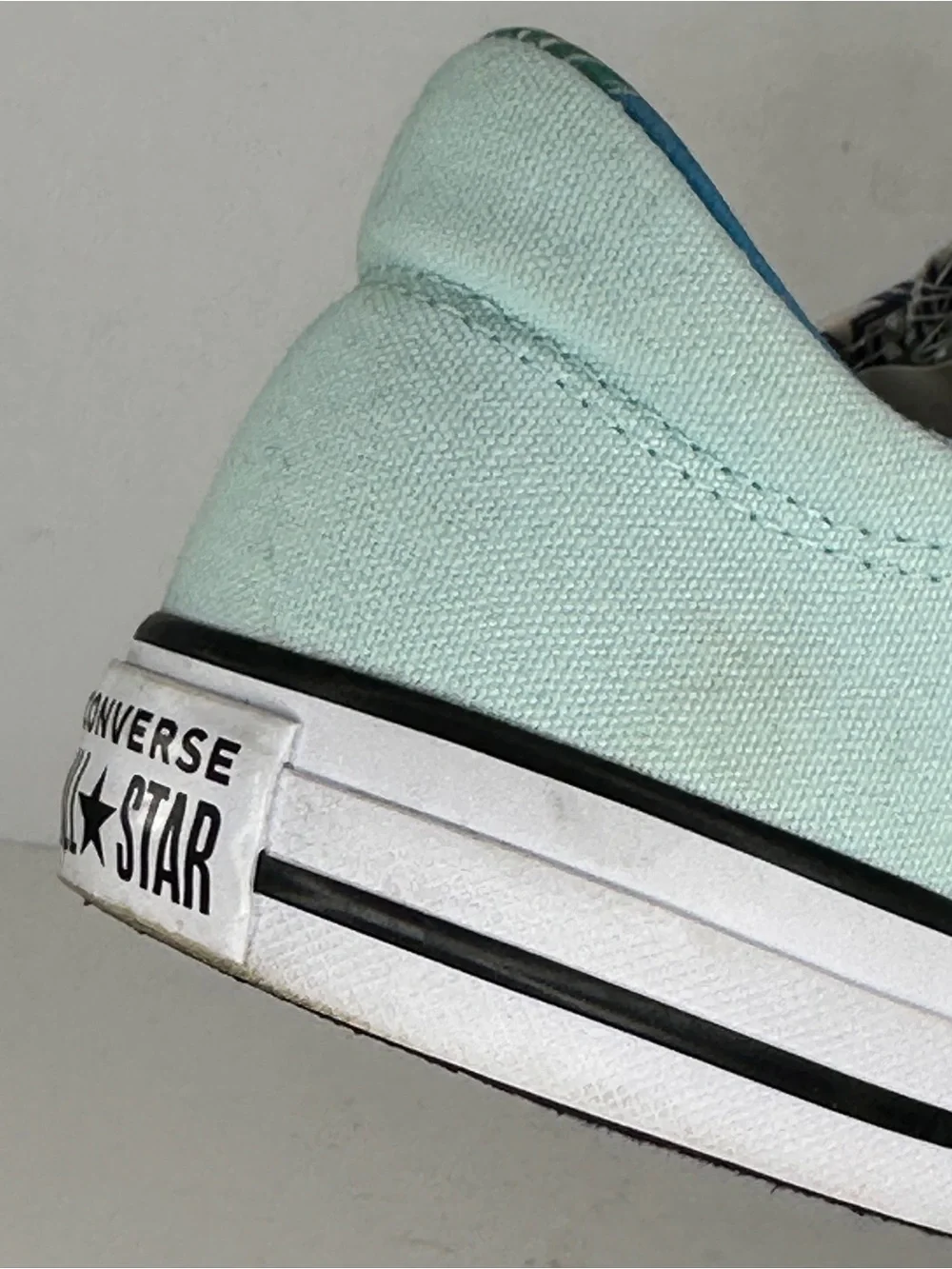 Converse All Star Sea Foam Green Low-Top Canvas‎ Sneakers Activewear Sz 6